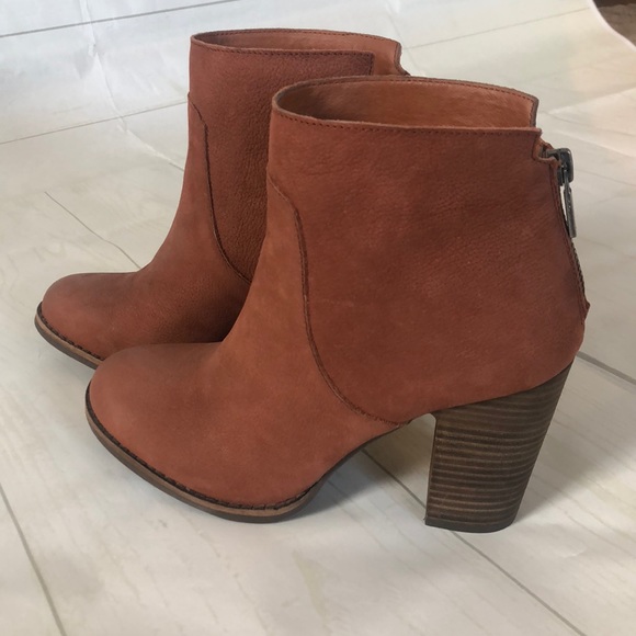 Lucky Brand Shoes - Lucky Brand Liesell Bootie- Russet